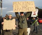 Barton Moss Anti Fracking Rally Salford